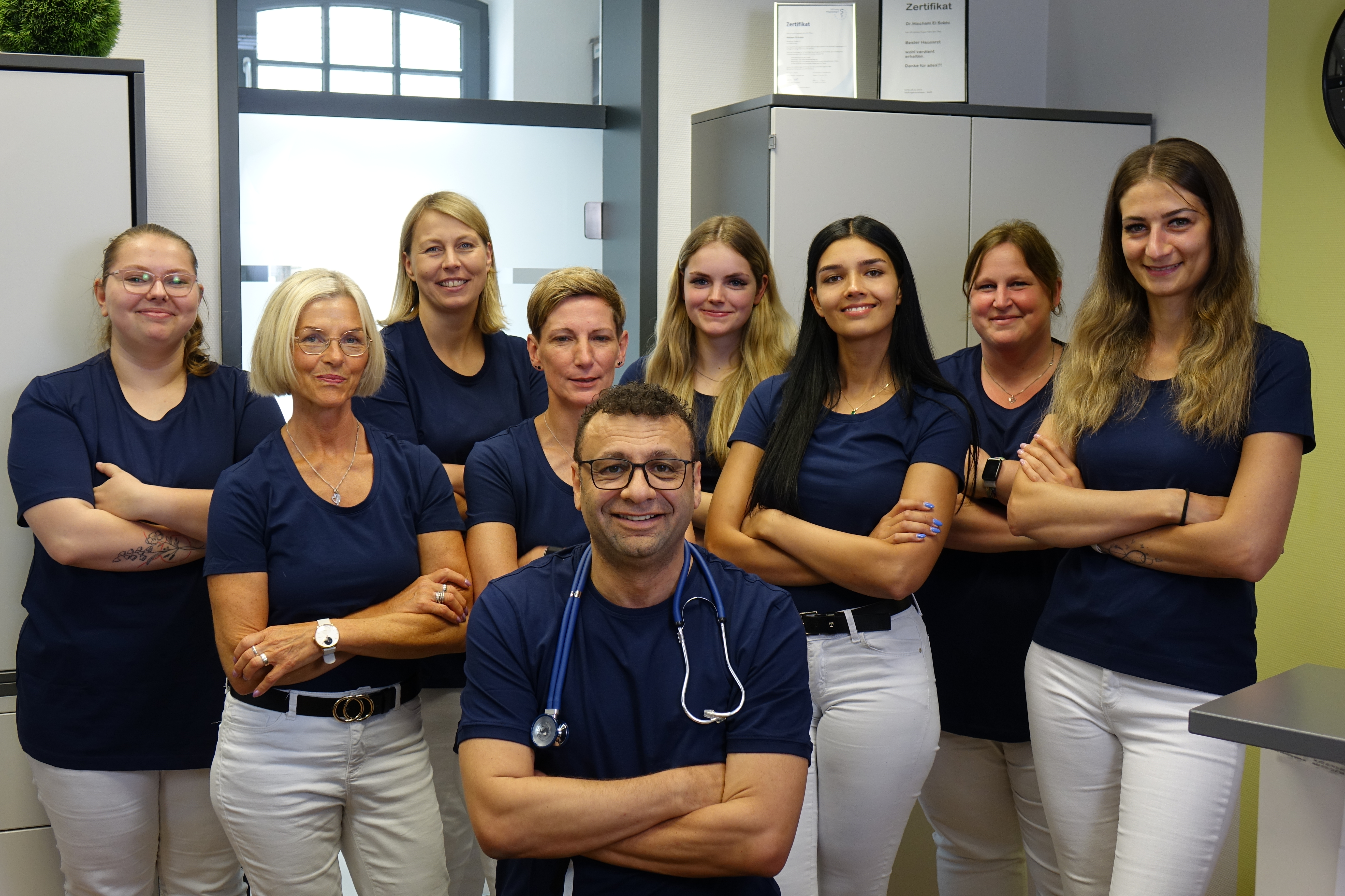 Teamfoto Hischam El-Sobhi Gesundheitscoaching
